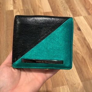 Bimba y Lola color blocked leather wallet